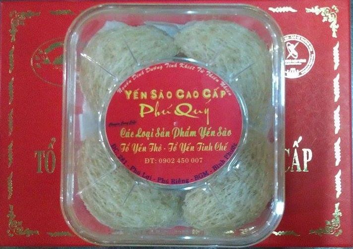 Yến sào Phú Quý- Tổ yến thô- Tổ yến tinh chế- Giảm giá đặc biệt-  Free ship. - 1