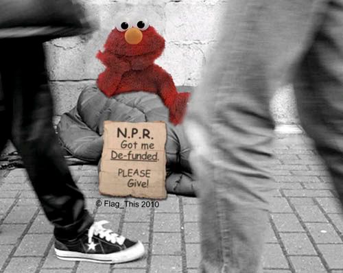 NPR; Elmo; politics; satire