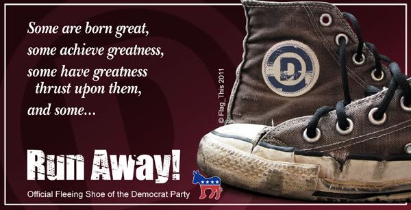 shoes; democrats; politics; satire