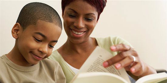  photo Black-mother-doing-homework.jpg