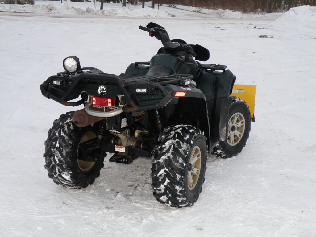 Can Am Outlander Snow Plow Snow