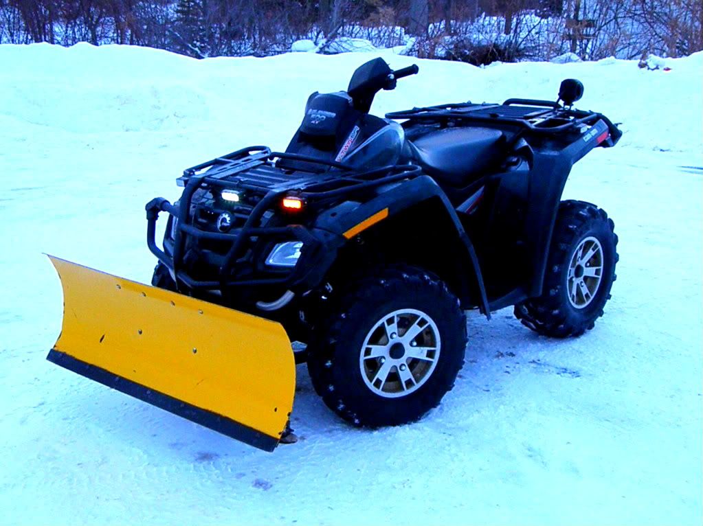 Can Am Outlander Snow Plow PlowSite