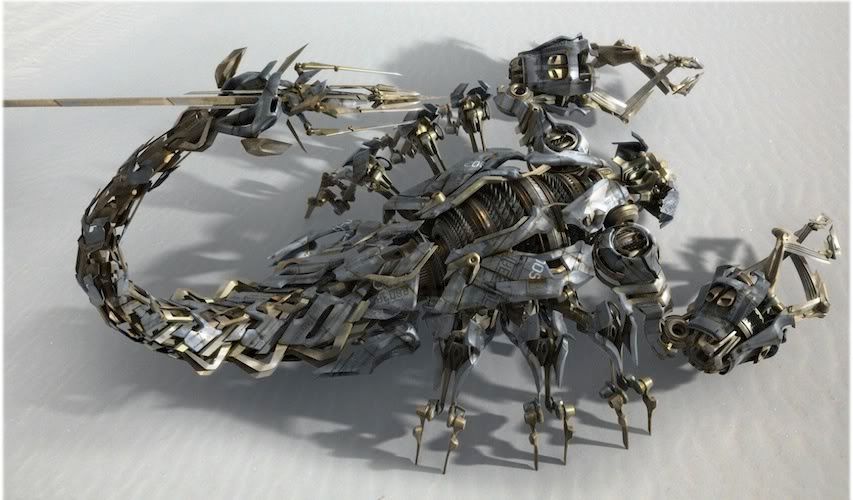 ~Transformers Movie Scorponok Figurine By Mykl~