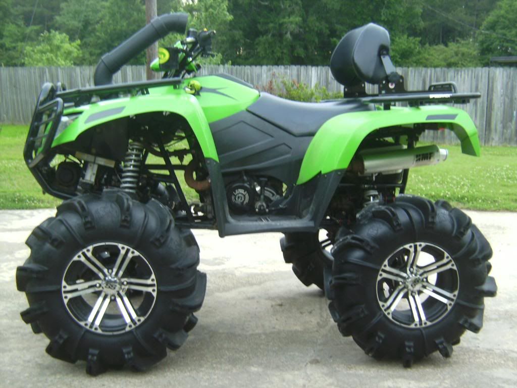 Lifted+4+Wheelers Possible trade Arctic Cat with 6" lift and 32's | High Lifter Forums
