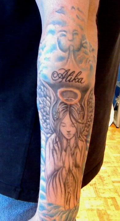 Picture273jpg Angel Clouds Tattoo By Phoenix Sky Designs