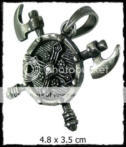 N173 Viking Warrior Fighter Talisman Pendant Necklace  