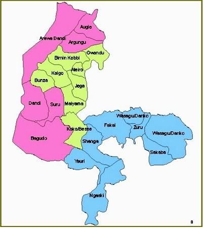 Kebbi State Map And Local Governments Photo by zangokangiwa | Photobucket