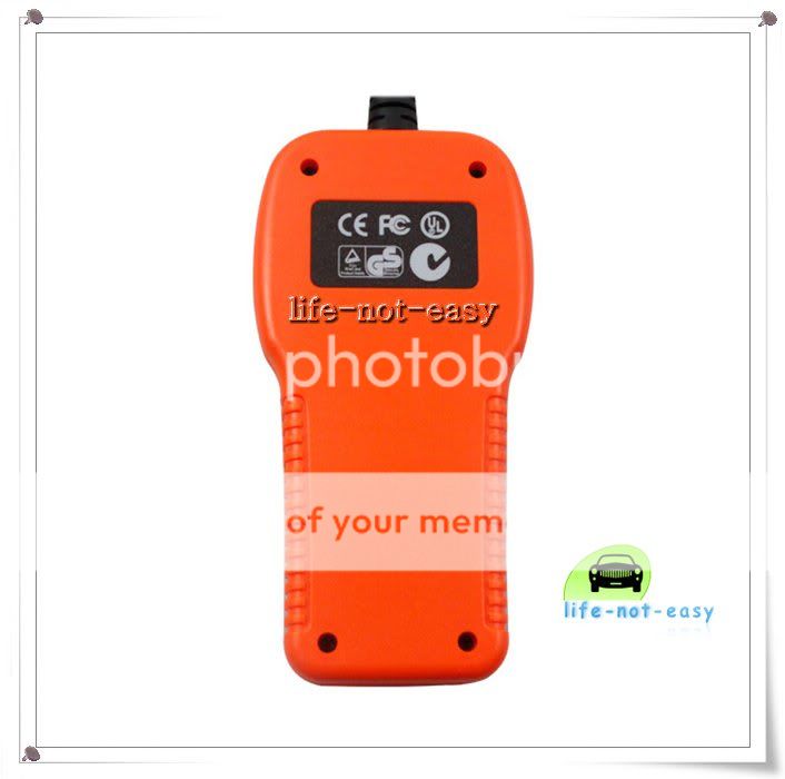 U380 OBDII OBD2 EOBD Engine Scanner Trouble Code Reader